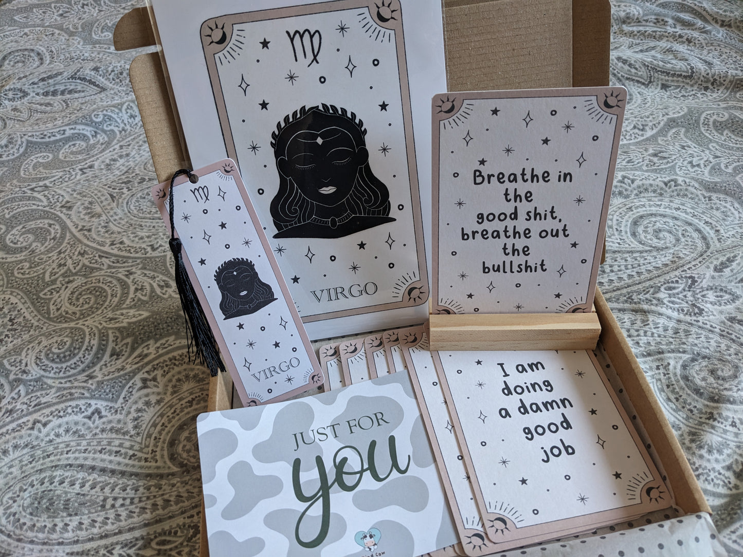 Zodiac Letterbox Gifts, Star Sign Postal Gift box