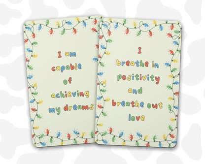 Christmas Affirmation Cards, 12 Days of Christmas - Pack of 12