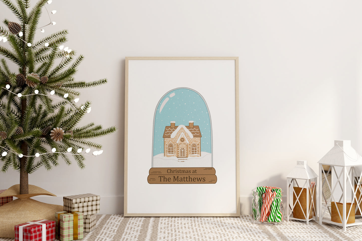 Personalised Snow Globe