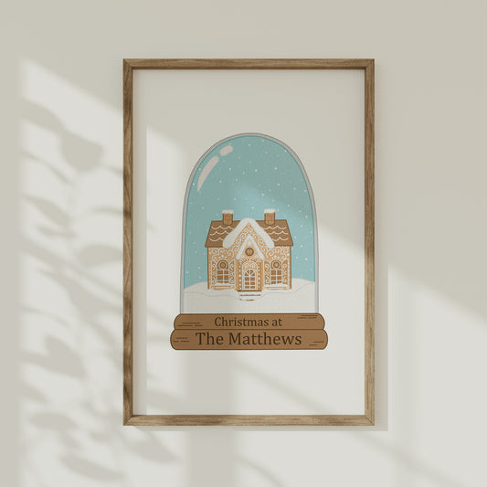 Personalised Snow Globe