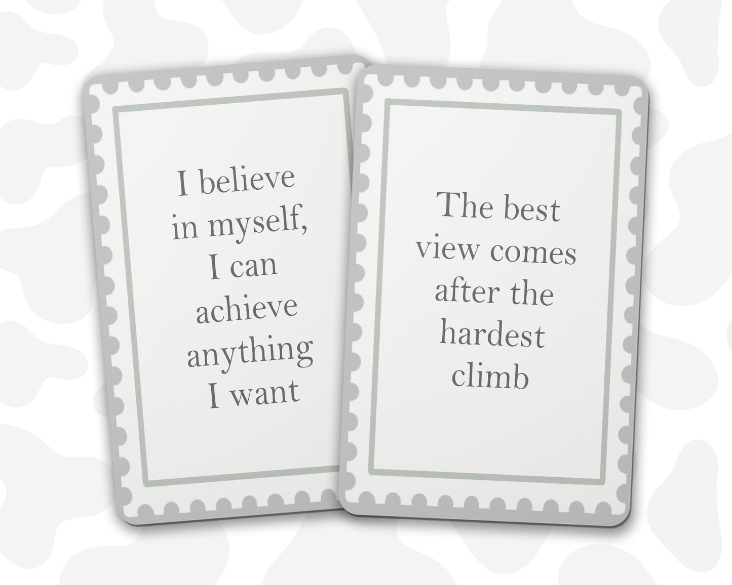 Adventure Stamp Affirmation Cards - Pack of 8