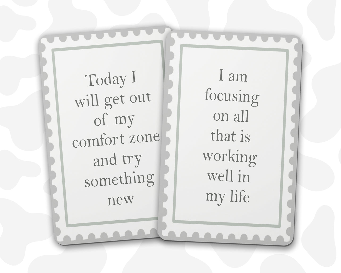 Adventure Stamp Affirmation Cards - Pack of 8