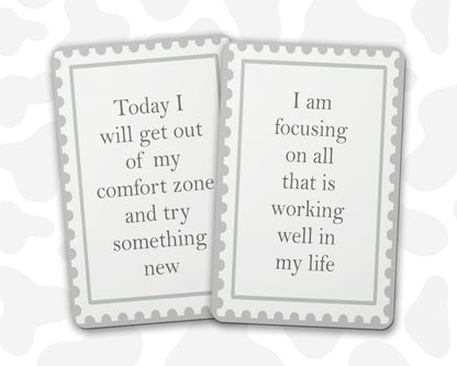 Adventure Stamp Affirmation Cards - Pack of 8