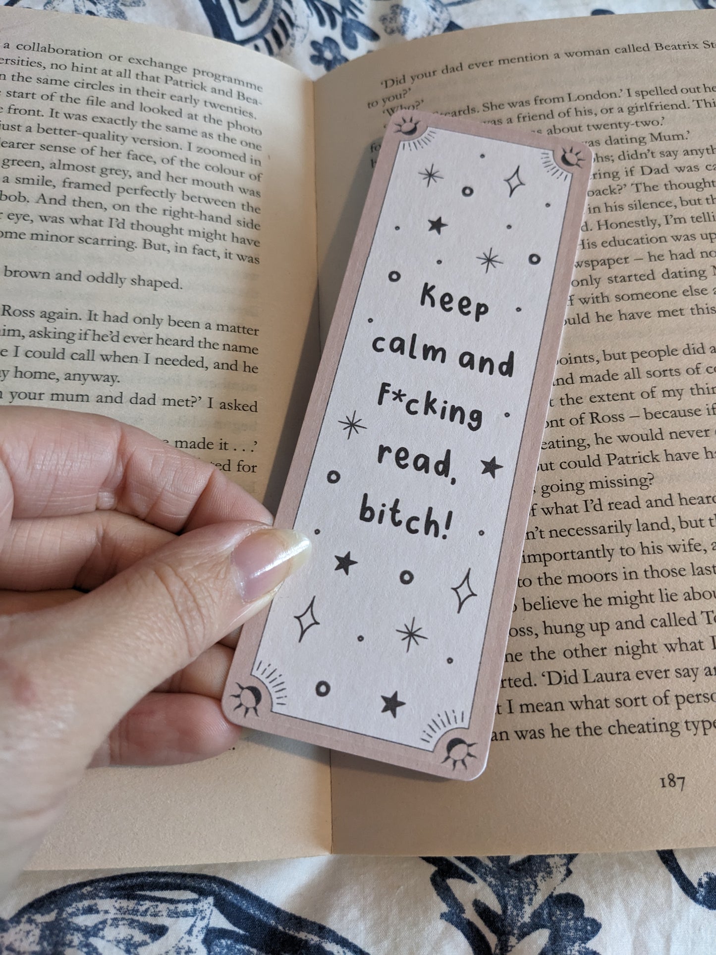 Sweary Tarot Bookmark