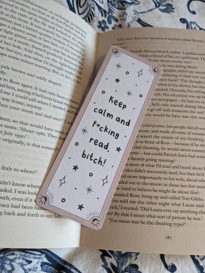 Sweary Tarot Bookmark