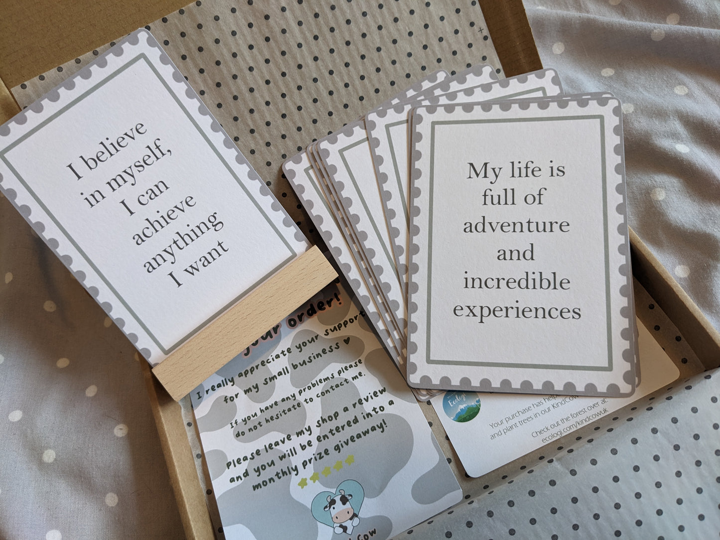 Adventure Stamp Affirmation Cards - Pack of 8