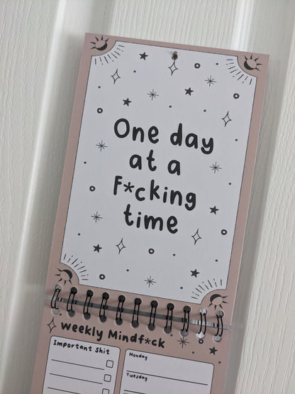 12 Week Sweary Affirmation Planner