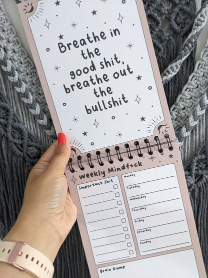 12 Week Sweary Affirmation Planner