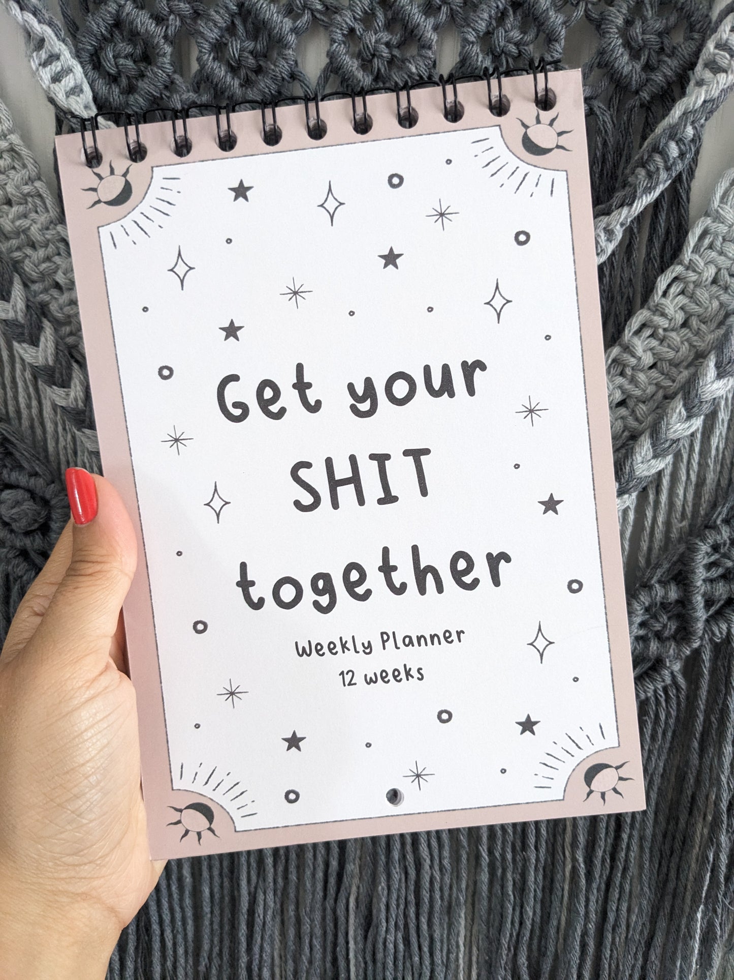 12 Week Sweary Affirmation Planner