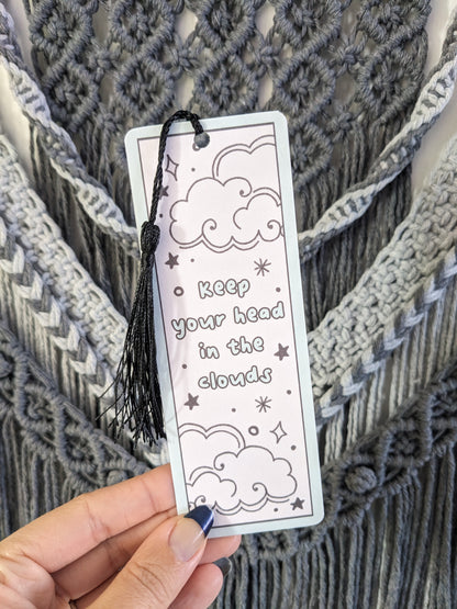 Head In The Clouds Bookmark