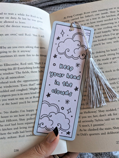 Head In The Clouds Bookmark