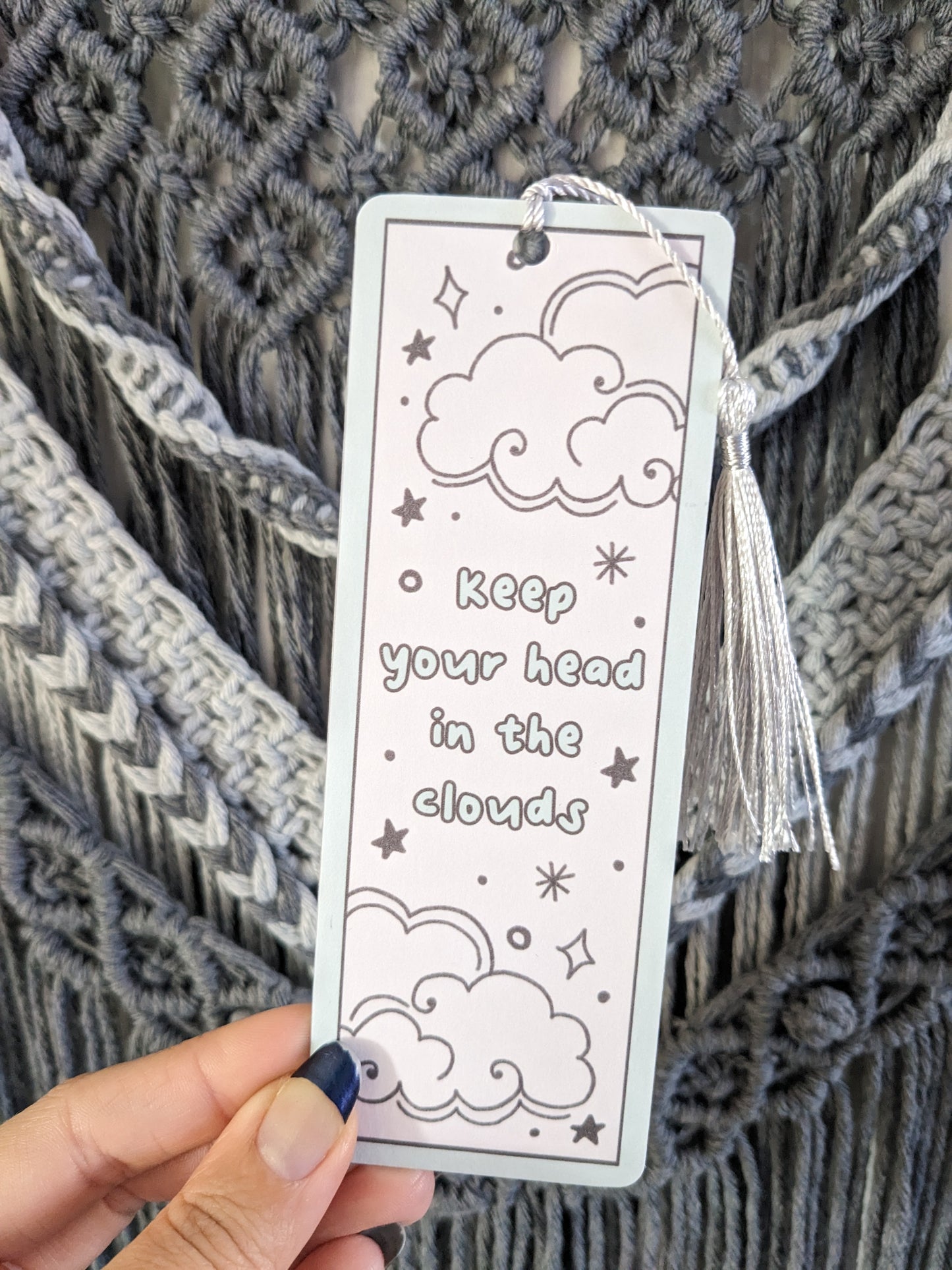 Head In The Clouds Bookmark