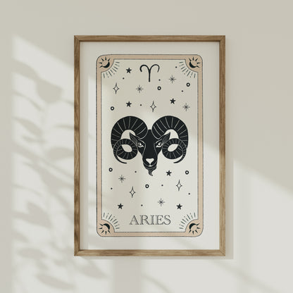 Zodiac Tarot Card