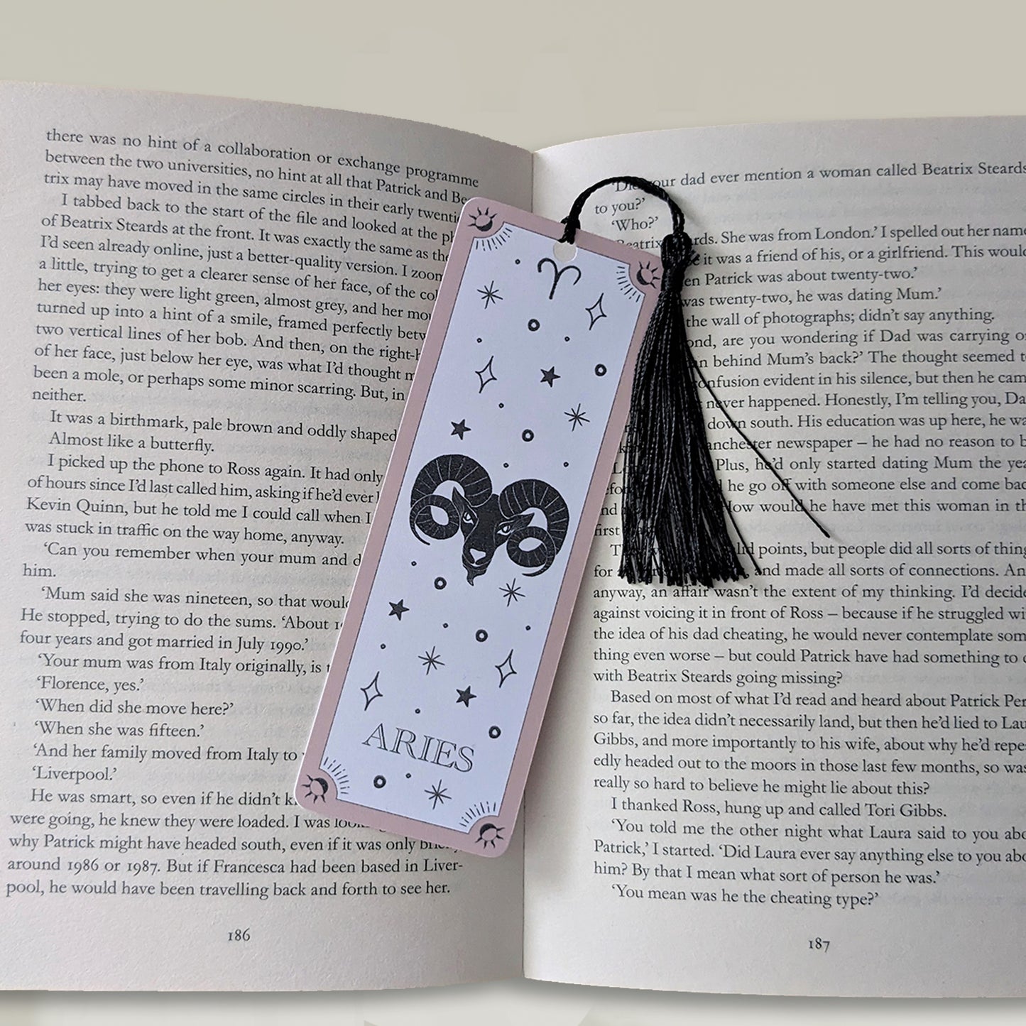 Tarot Zodiac Bookmark,