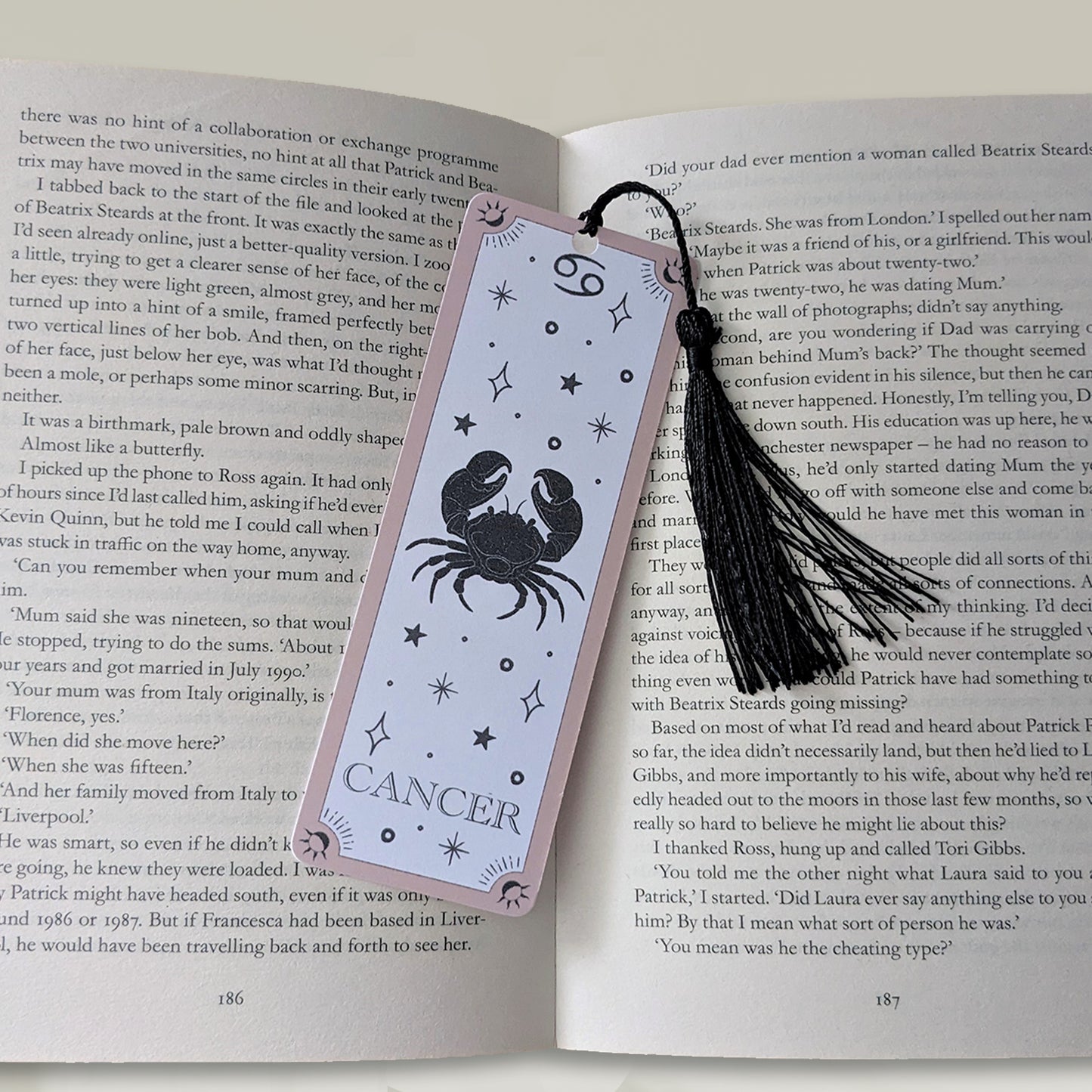 Tarot Zodiac Bookmark,