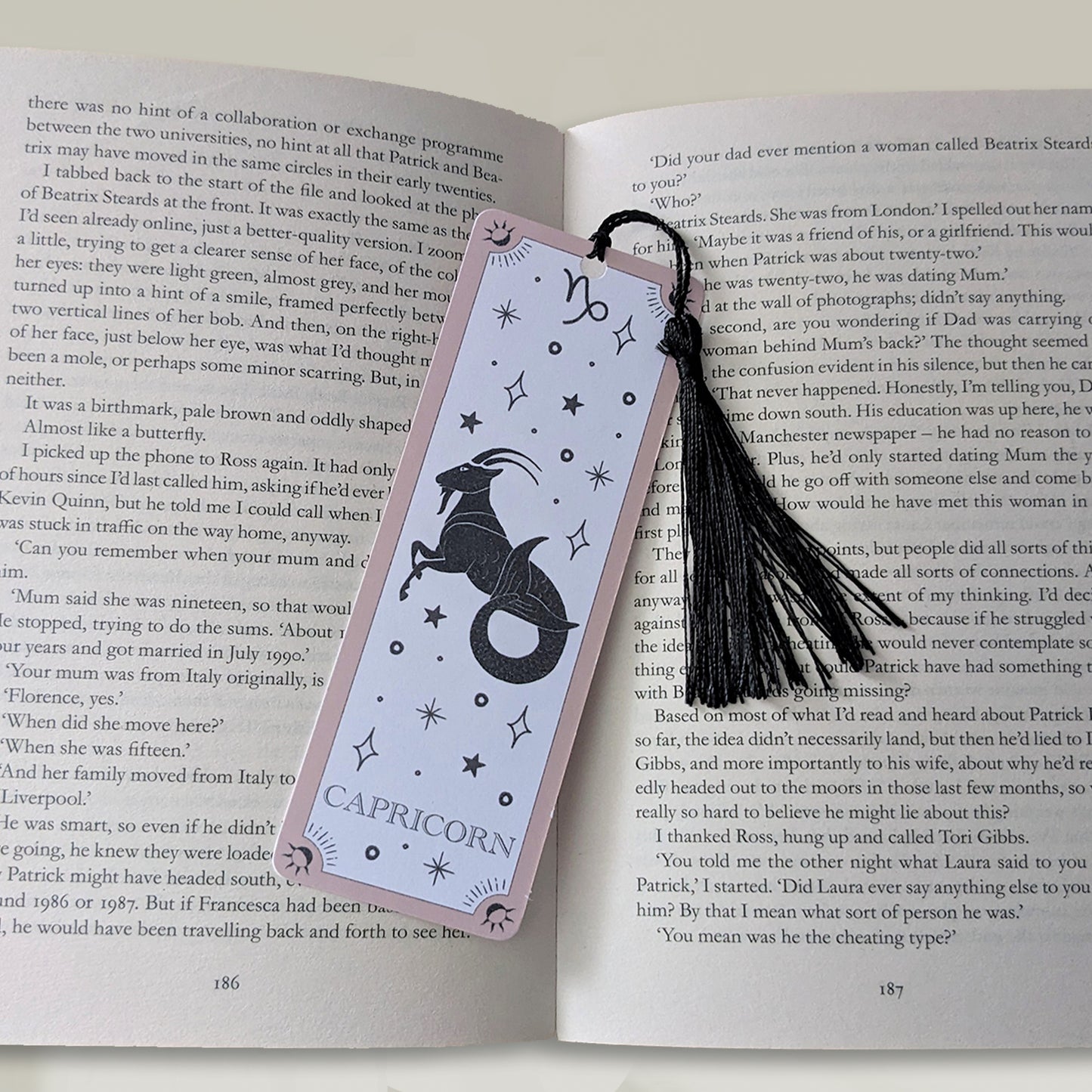 Tarot Zodiac Bookmark,