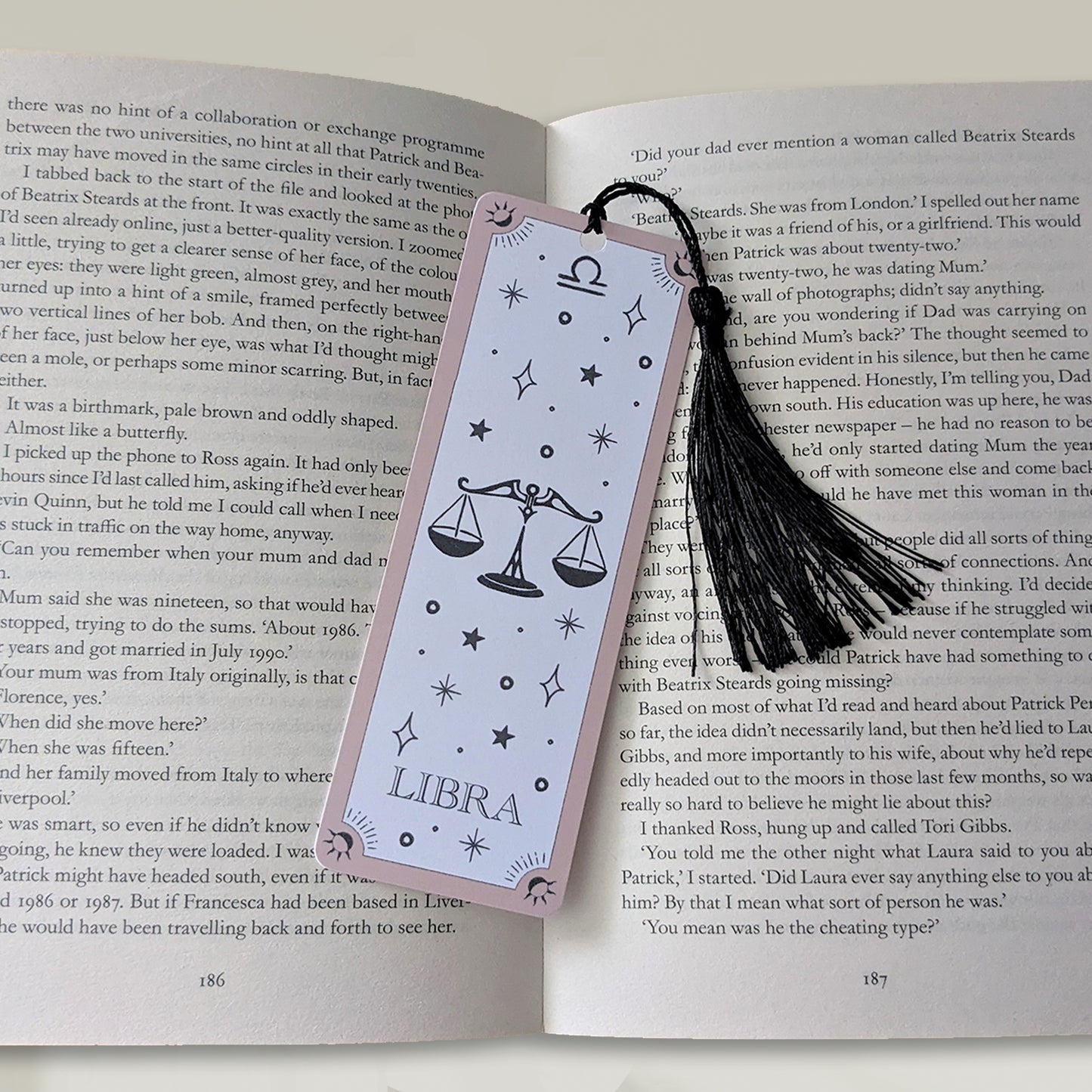 Tarot Zodiac Bookmark,