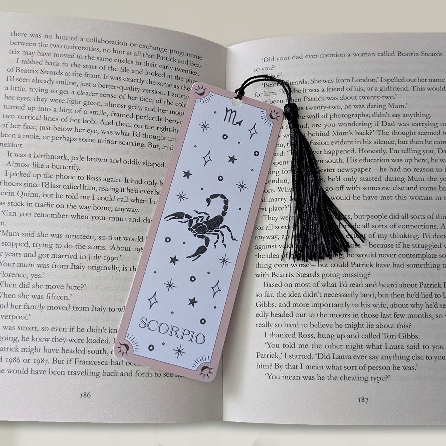 Tarot Zodiac Bookmark,