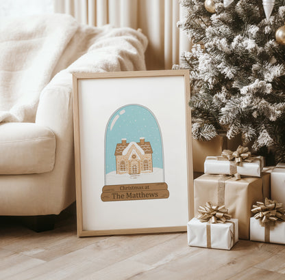 Personalised Snow Globe